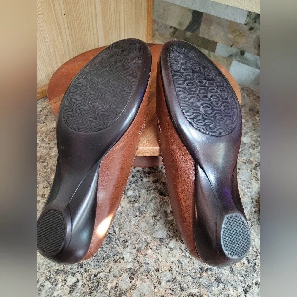New Brown Leather Loafers